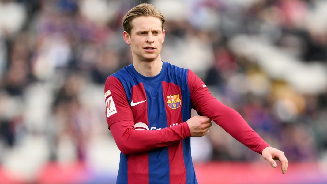 Barça: Frenkie de Jong out jusqu’à la fin de la saison