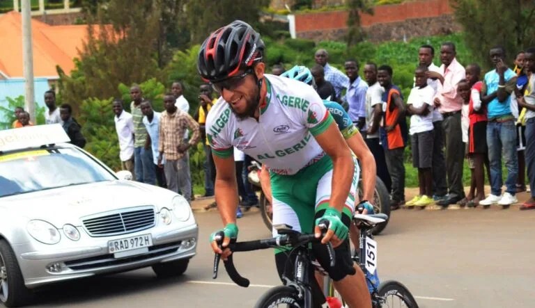 19è tour cycliste du Bénin: l’algérien Azzedine Lagab remporte la 1ère étape